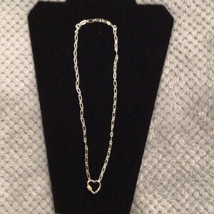 Grace & Heart Sterling Silver Heart charm Necklace